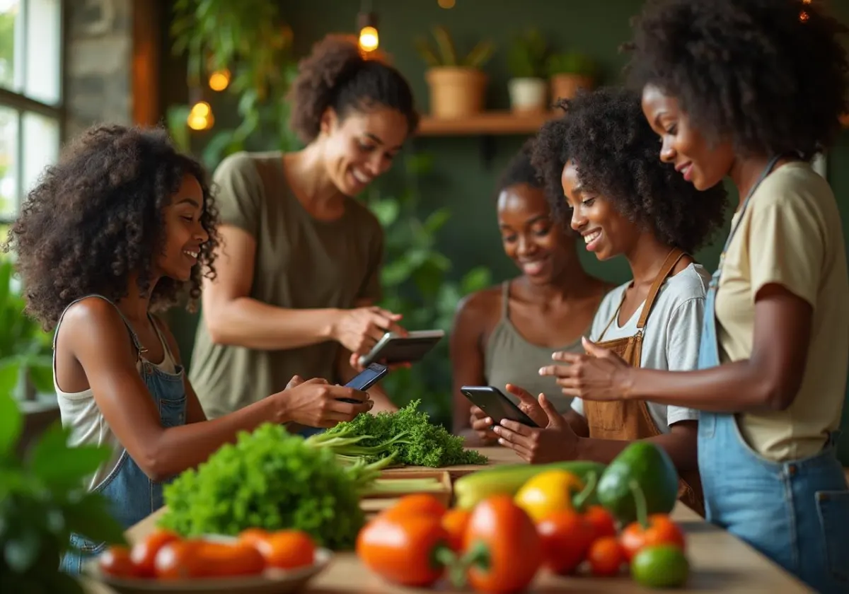 Communauté Glan'Market autour de commerçants engagés contre le gaspillage alimentaire