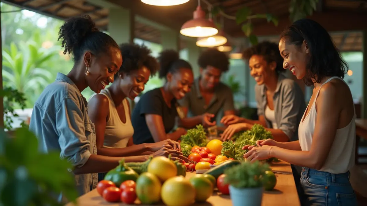 Communauté Glan'Market engagée contre le gaspillage alimentaire aux Antilles-Guyane