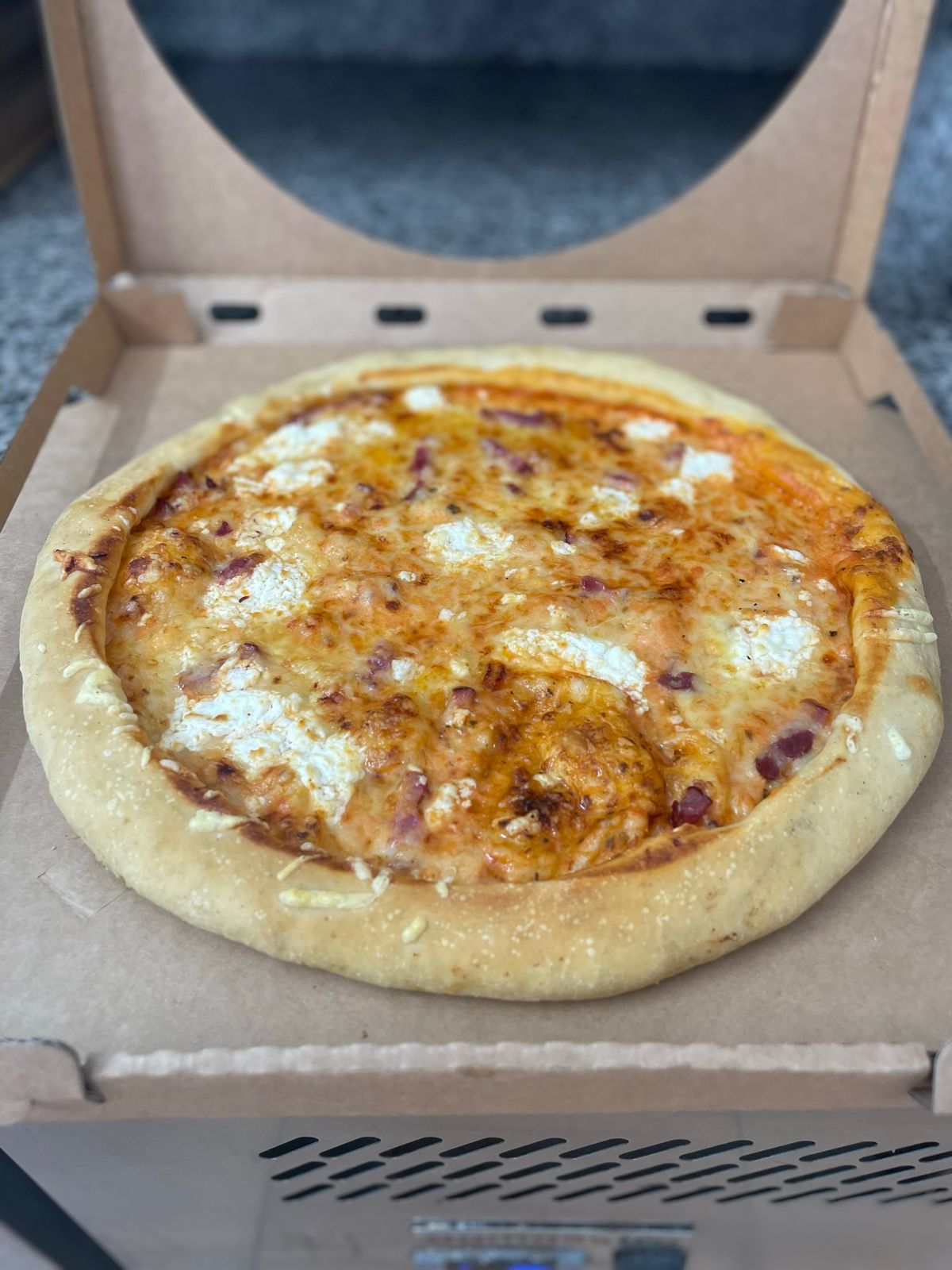 Glan'Pizza Chèvre Lardon Miel