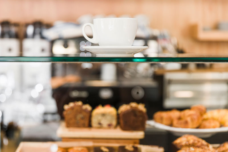 Vitrine de boulangerie